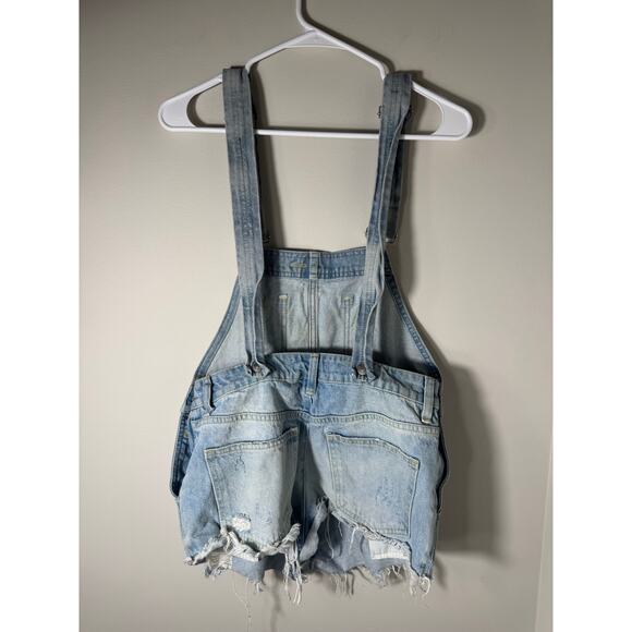 We the Free People June Shortall‎ Overalls Size 25 - Picture 6 of 8